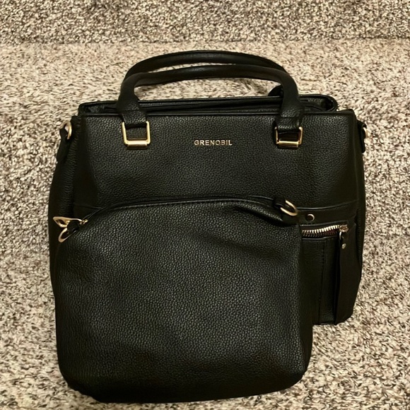 Grenobil black purse and pouch - Picture 1 of 11